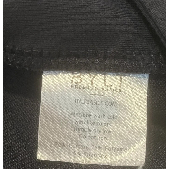 Bylt Lot of 4 Large The Axis Tee Short Sleeve Crew Black Navy Gray White Nice - Picture 16 of 16